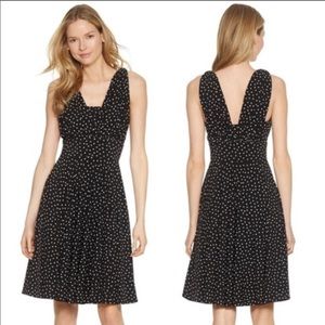White House black market polka dot dress